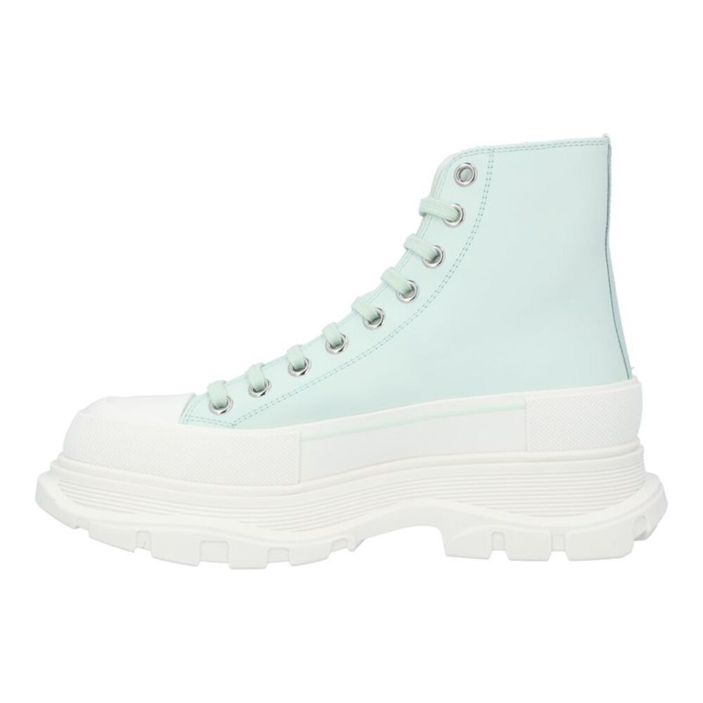 Alexander Mcqueen Oversized Platform LaceUp Sneakers Men green | green Boots - Picture 2 of 5